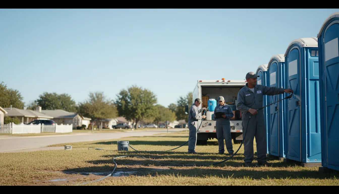 Long-Term Portable Toilet Rental in Shorewood, IL near me